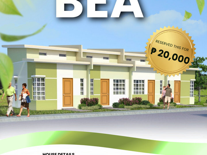 Preselling Easy to Own, Affordable House and Lot for Sale in Metrogate: Choose your fave House Model