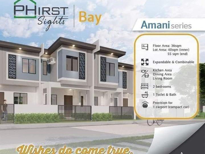 Pre-selling Amani Mid unit in Phirst Park Homes Calauan