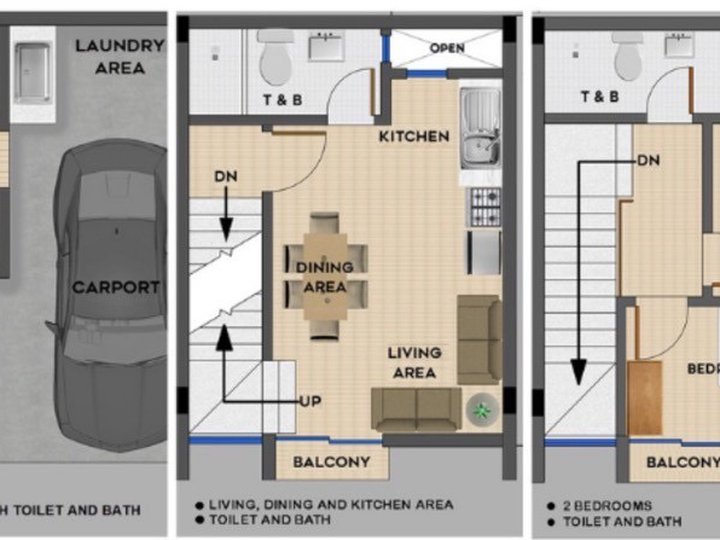Spacious Two-Story Townhouse for Sale in Fairview, Quezon City