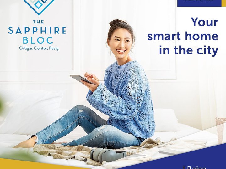 Invest and Own 2BR Condo for Sale Ortigas FREE Bank Home Loan Assistance: The Sapphire Bloc by RLC