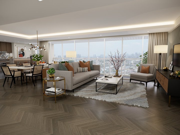 Invest & Own an Expansive 3BR Condo for Sale in Prestigious Edades West in Rockwell Center in Makati