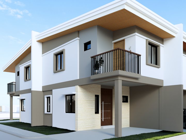 Affordable Modern Asian Townhouse For Sale Bank/Pag-IBIG Financing: Vista Rosa Royale Binan Laguna