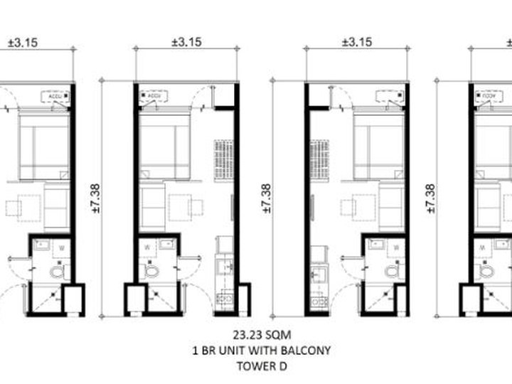 1-Bedroom Condo with Resort Amenities in Tagaytay