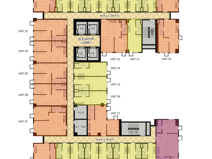 Luxury 1-Bedroom Condo in Malate with Park and Manila Sunset Views