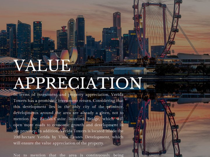 Invest Own and Live in a Resort-style Condo: Verida Towers Balanga Bataan FREE Bank Loan Assistance