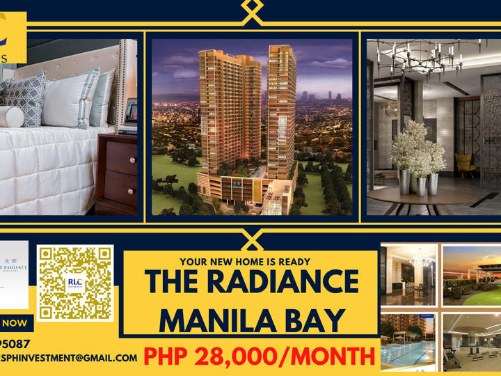 RFO 40.00 sqm 1-bedroom Condo For Sale in Manila bay