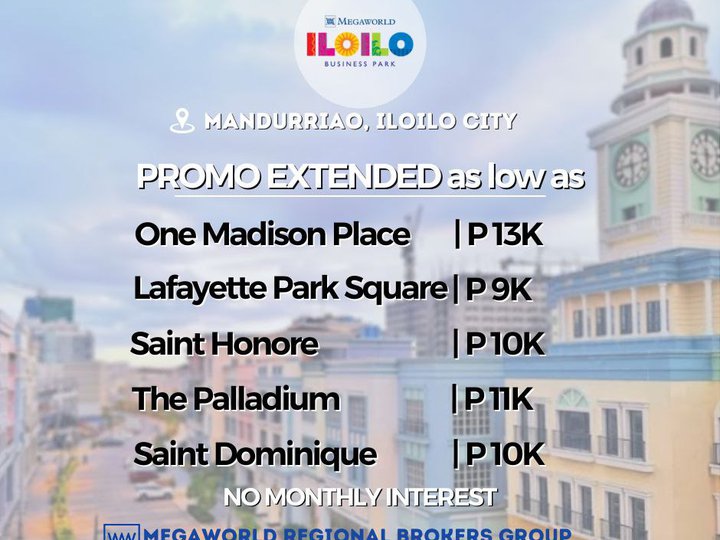 26.50 sqm Studio Condo For Sale in Iloilo Business Park Iloilo City