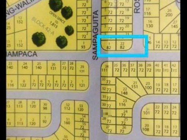 Residential Corner lot for Sale in Carmel Ridge Milagrosa Calamba Laguna