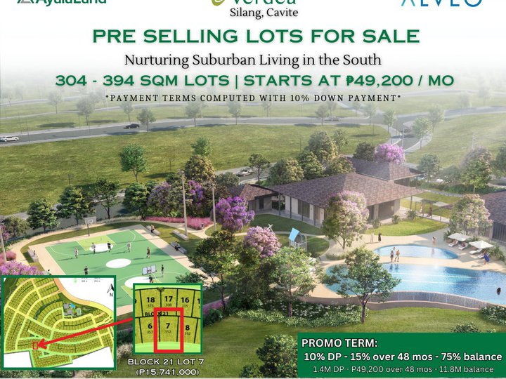 300-400 sqm Residential Lots For Sale in Silang Cavite near Nuvali