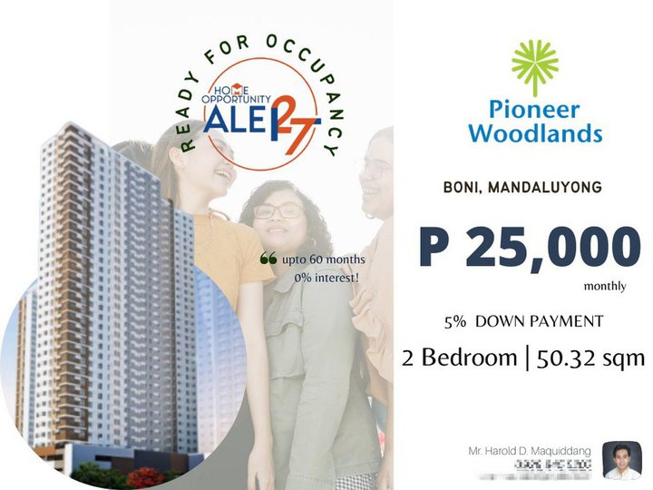 Condo in Edsa cor Pioneer St. Mandaluyong 25K Monthly for 2-Bedrooms