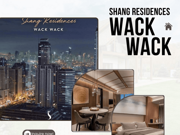 Wack Wack by Shang 145.06 sqm 2-BR Condo For Sale in Mandaluyong