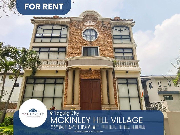 House for Rent in Mckinley Hill Village, Taguig City