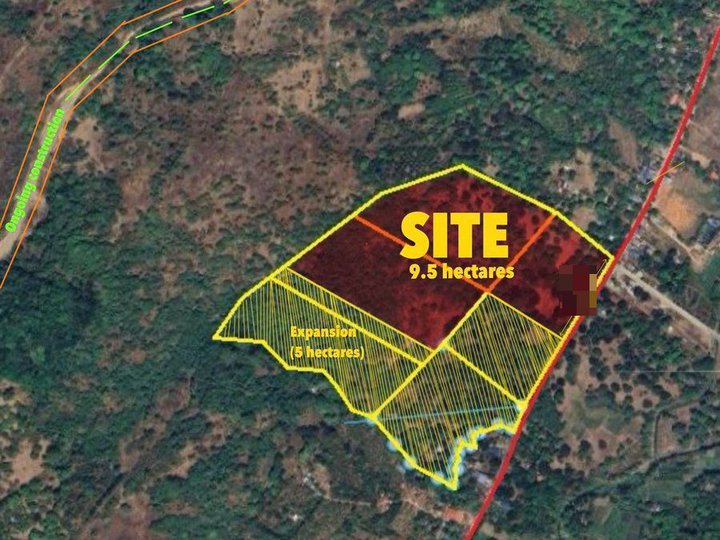 FOR SALE RAWLAND IN BATAAN NEAR THE NEW HERMOSA  SUBIC CONNECTOR BY-PASS ROAD