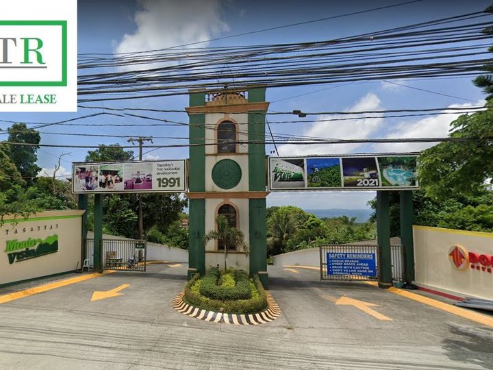 Monte Vista Village Tagaytay, 300 sqm residential lot, 3.6M only!