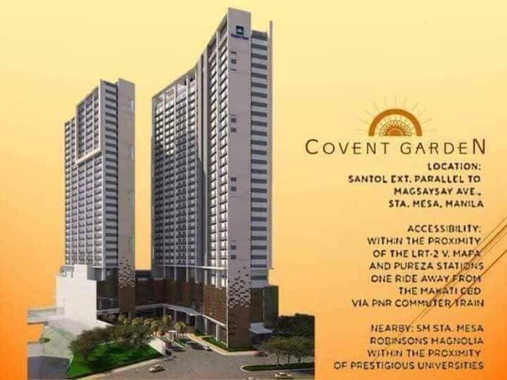 2br-300k DP Lipat Agad Rent to own Condo Manila Area Covent Garden