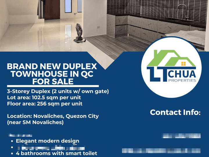 Brand New Duplex Townhouse in QC