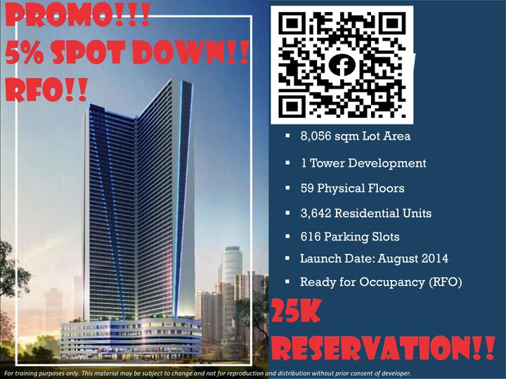 SMDC condo near RCBC plaza AIR RESIDENCE RENT TO OWN condo