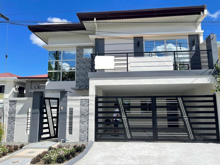 4 BEDROOMS UNFURNSIHED NEWLY BUILT HOUSE FOR SALE IN SAN FERNANDO