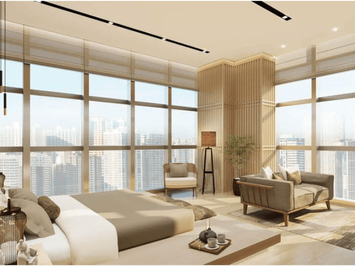 2 Bedroom Suite at The Seasons Residences BGC, Haru Tower w/Parking, Condominium with Mall Access