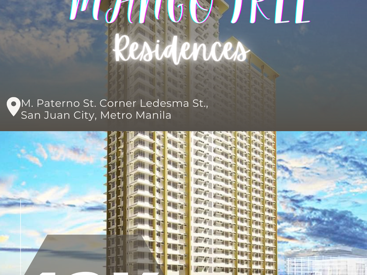 Pre-selling Condo in San Juan near Greenhills - 13k Monthly!