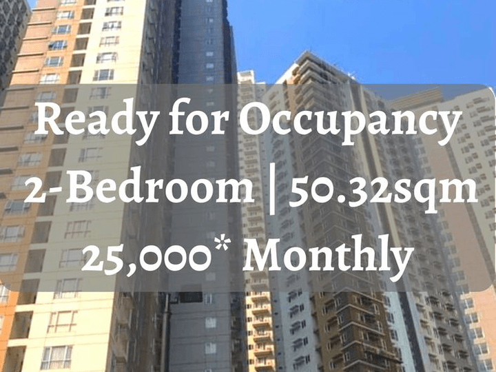 Lifetime Ownership Ready for Occupancy 2-Bedroom Condo Newly Turnover