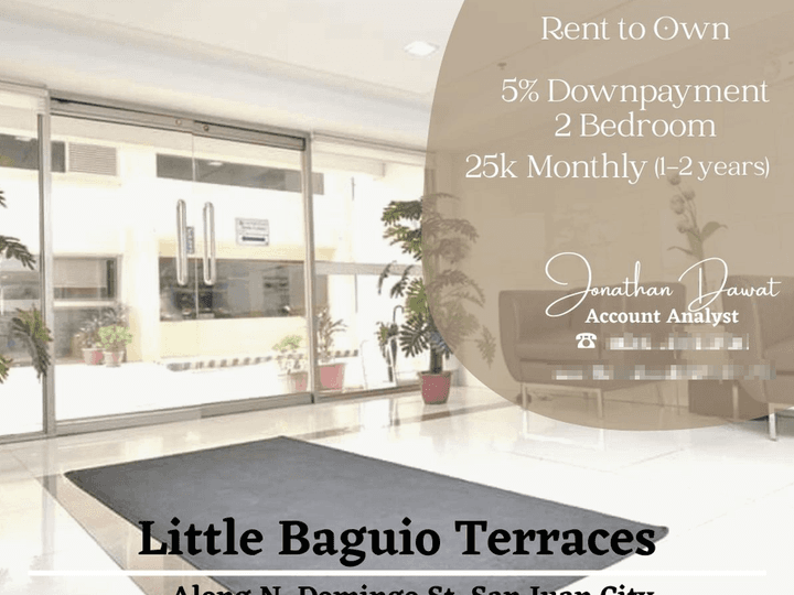 Rent to own 2 bedroom condo unit san Juan lifetime ownership