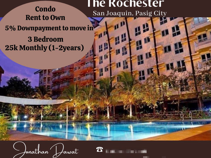 RFO condo in Pasig move in agad pet friendly