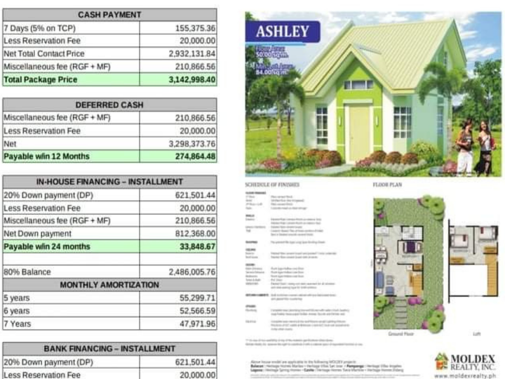 Budget-friendly homes Ashley model Heritage Villas Metrogate San Jose