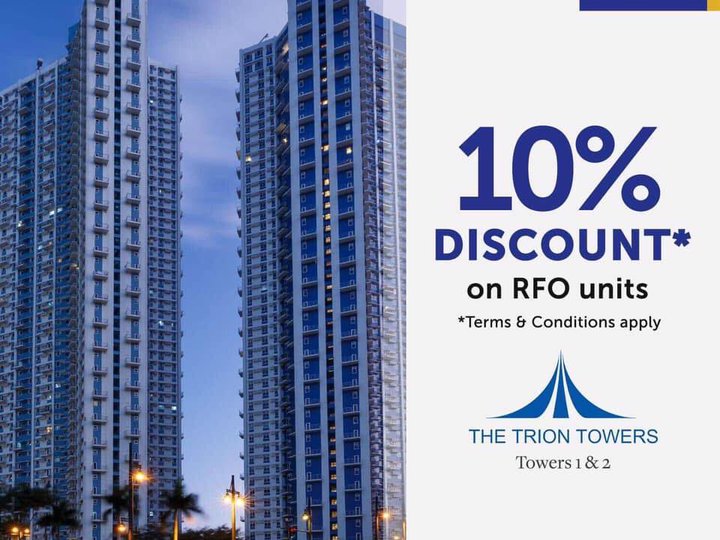 Rent to Own 3 Bedroom Unit at The Trion Towers BGC Taguig