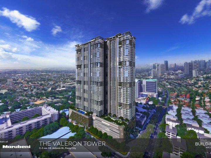 46.50 sqm 1-bedroom Residential Condo For Sale in Pasig