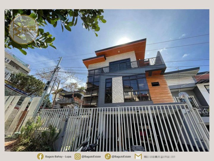 04 BEDROOM SINGLE DETACHED HOUSE FOR SALE AT BAKAKENG, BAGUIO CITY