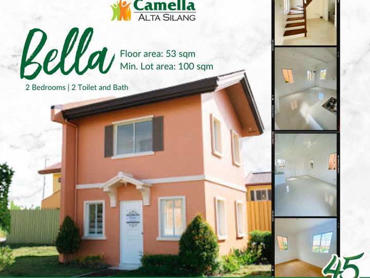 2-bedroom Single Attached Pre-Selling House For Sale in Silang Cavite
