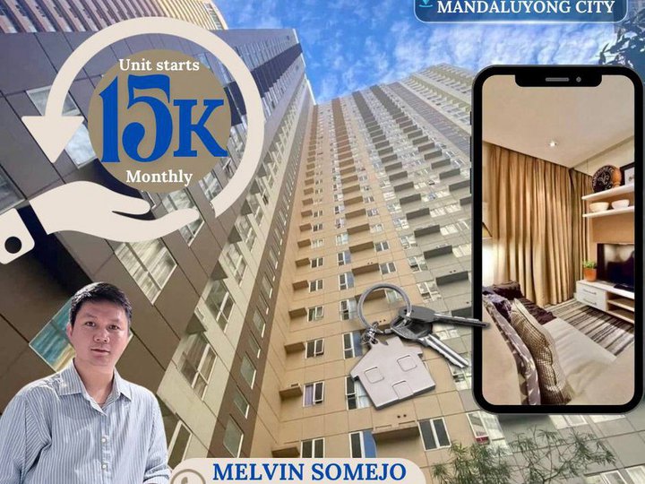 Studio Type Rent to own condo in Mandaluyong 300K DP Lipat Agad! Pet Friendly