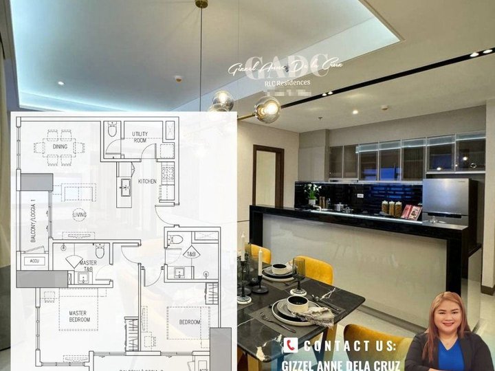 3 Bedroom Corner Unit for sale at Le Pont Residences in Bridgetowne Pasig