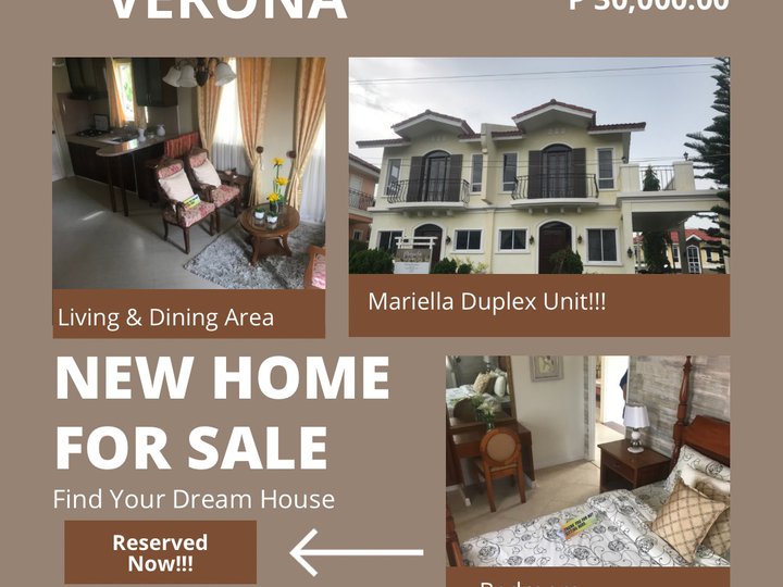3-bedroom Duplex / Twin House For Sale in Tagaytay Cavite