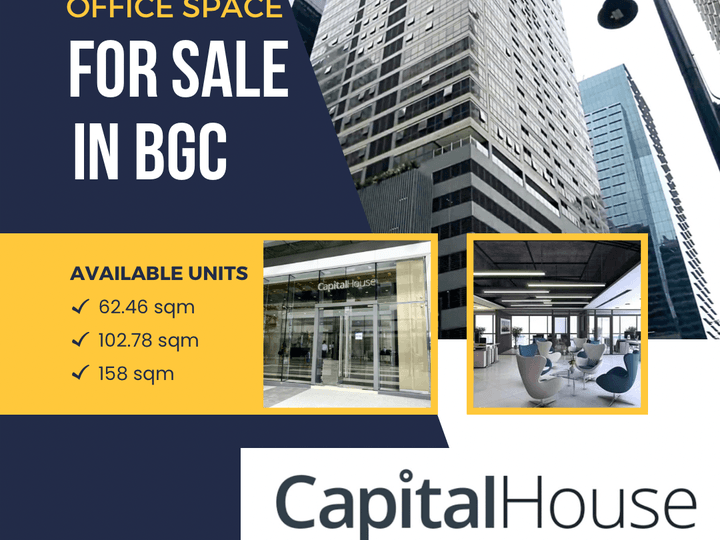 Office Space for sale in Capital House BGC Taguig