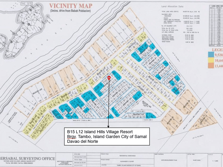 150 sqm Beach Lot for Sale in Samal Island, Davao del Norte