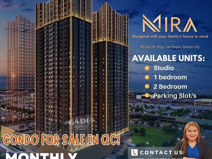 Affordable Pet Friendly Condo for sale in Cubao Quezon City at Mira by RLC Residences