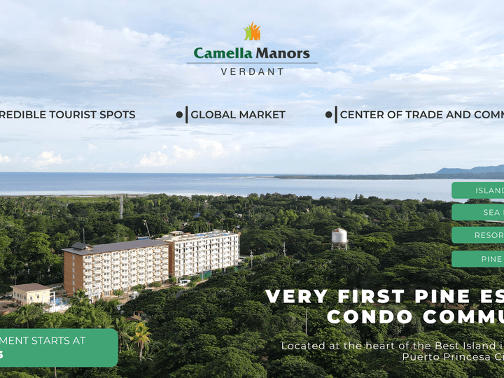 First Condominiums in Palawan by Camella Manors