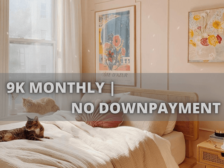 No downpayment | Rent to own | 1 bedroom | 9k Monthly