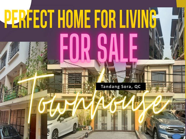 Townhouse for Sale in Tandang Sora Quezon City QC FULLY FURNISHED