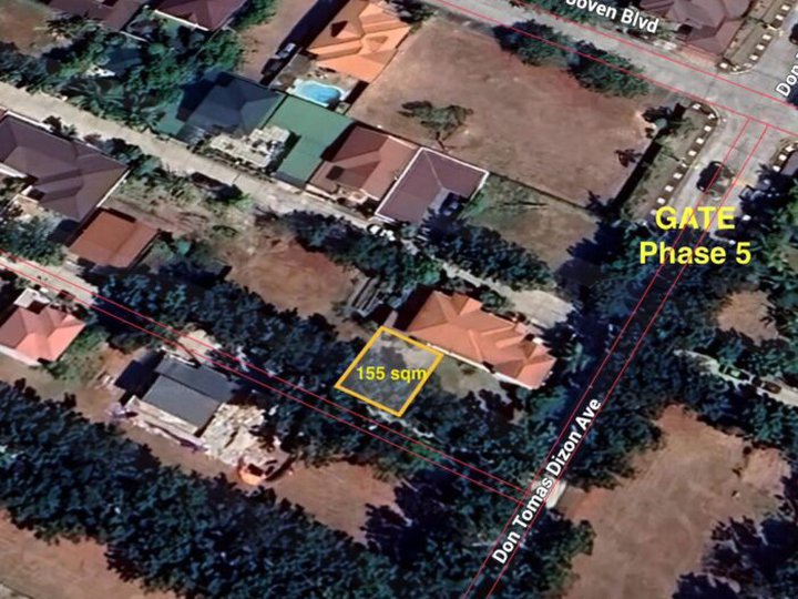 FOR SALE RESIDENTIAL LOT IN ANGELES CITY PAMPANGA NEAR MARQUEE MALL AND NLEX