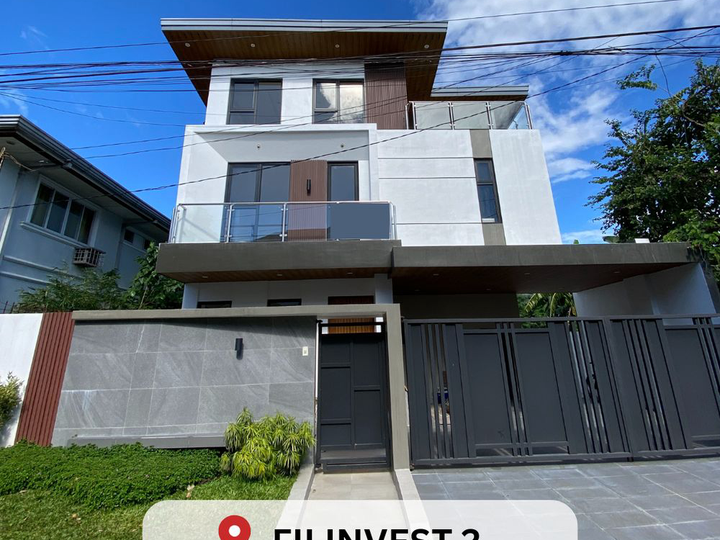 Ready for occupancy 3-story Brand New House for Sale: Filinvest 2, Quezon City