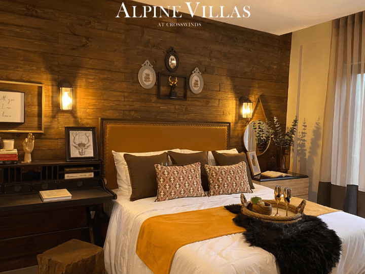 Alpine Villas Condo for Sale 67sqm. at Crosswinds Tagaytay City with up to 18% discounts