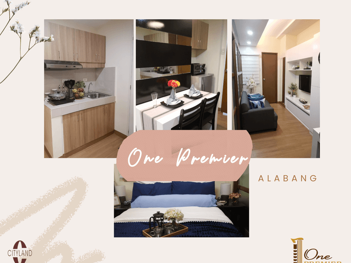 ONE PREMIER 1 BEDROOM READY FOR OCCUPANCY CONDOMINIUM IN ALABANG