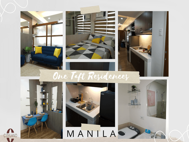 ONE TAFT RESIDENCES PRE-SELLING 1 BEDROOM UNIT IN MANILA