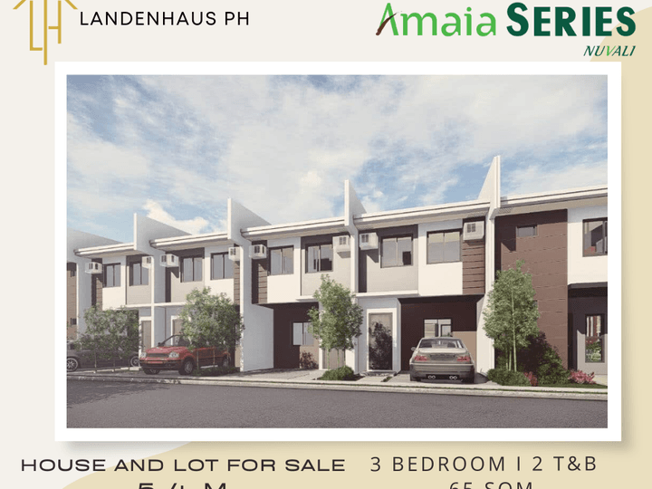 FOR SALE: BELOW MARKET VALUE 65 SQM HOUSE AND LOT, AMAIA SERIES NUVALI