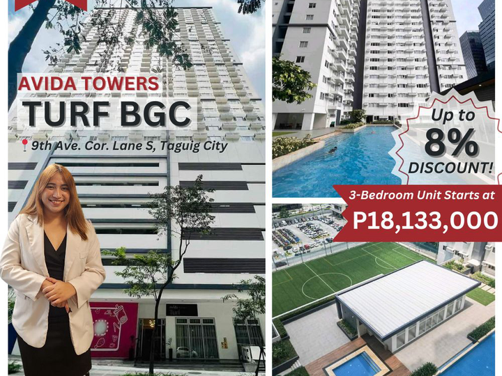Ayala 3 Bedroom Unit in BGC  Ready For Occupancy