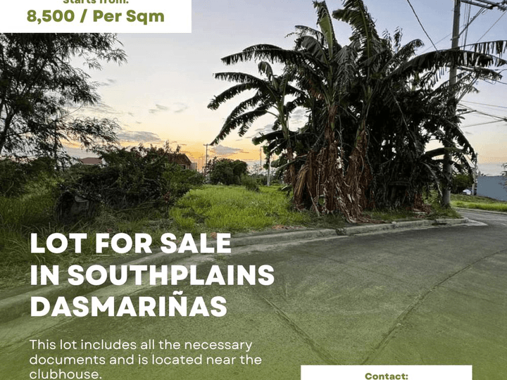 206 sqm Residential Lot For Sale in Dasmarinas Cavite