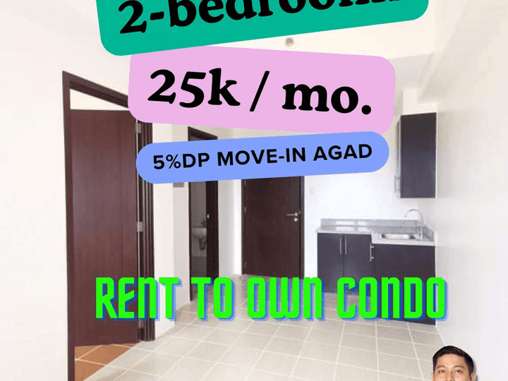 2BR 25K monthly Rent to Own Condo in Mandaluyong Pioneer Woodlands BGC